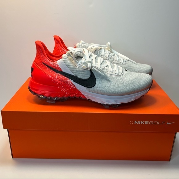 Men’s Nike Air‎ Zoom Flyknit Infinity Tour PMO Black/White Infrared 23 Volt Golf